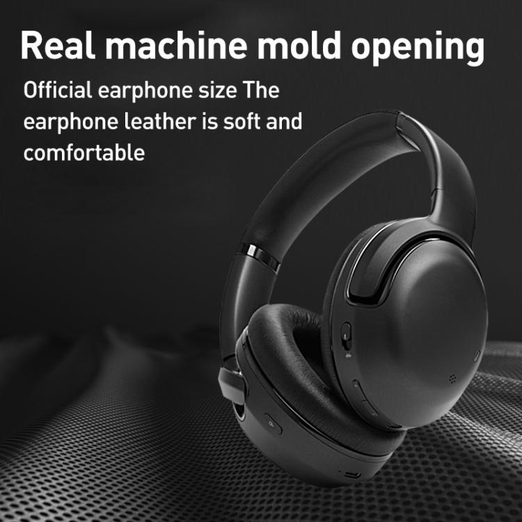 1 Pair Protein Leather Earphone Replacement Earpads For JBL Tour One M2(Black) - Earmuff & Pad by buy2fix | Online Shopping UK | buy2fix