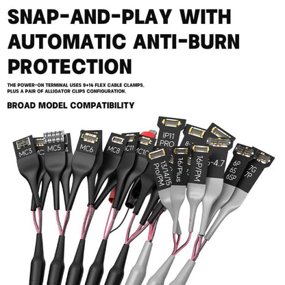 Luowei LW-325 Phone Repair Boot Power Cord for iPhone 8-16 Pro Max and Android - Test Tools by LUOWEI | Online Shopping UK | buy2fix