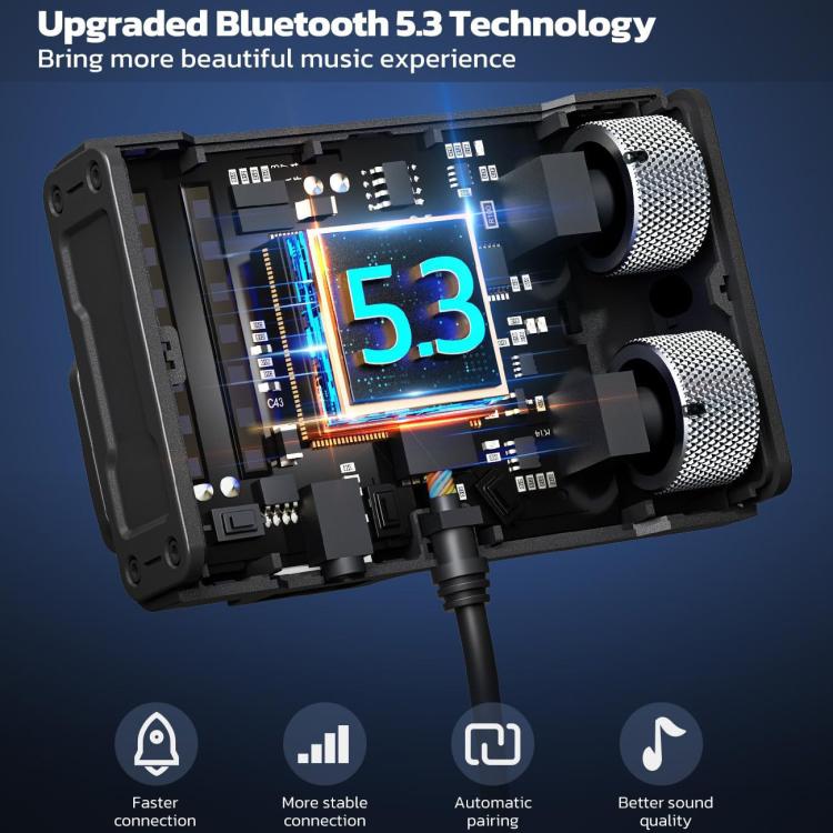 MT02 Car Bluetooth MP3 Player Bass AUX FM Transmitter Cigarette Lighter Charging(Black) - Bluetooth Car Kits by buy2fix | Online Shopping UK | buy2fix