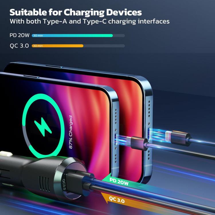 MT02 Car Bluetooth MP3 Player Bass AUX FM Transmitter Cigarette Lighter Charging(Black) - Bluetooth Car Kits by buy2fix | Online Shopping UK | buy2fix