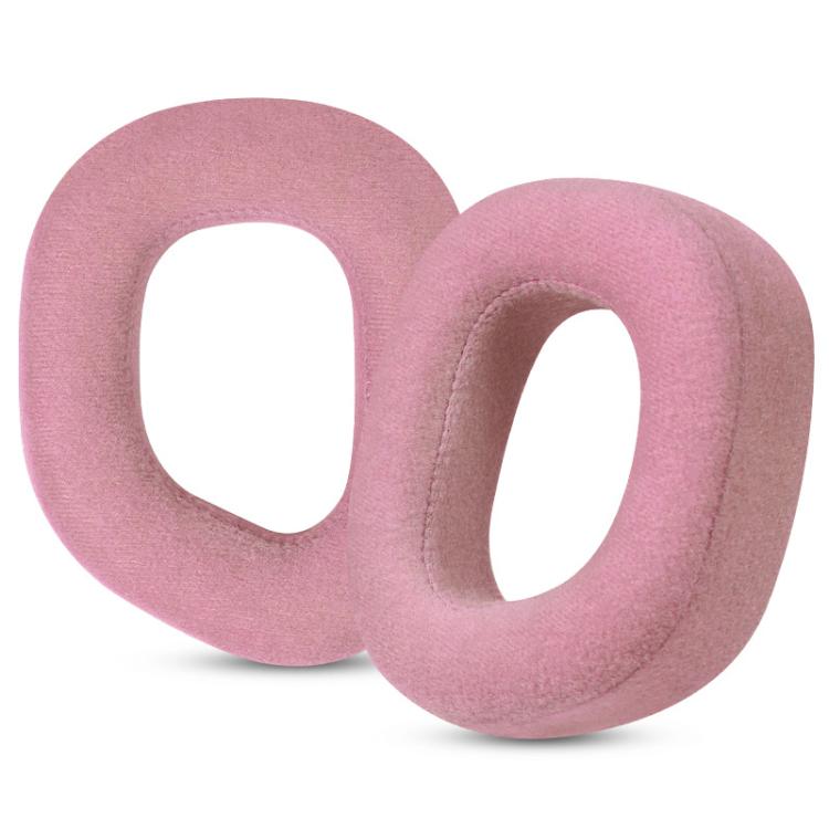 1 Pair Velvet Replacement Earpads For Corsair HS80 Max / HS80 USB Wired / HS81 RGB(Pink) - Earmuff & Pad by buy2fix | Online Shopping UK | buy2fix