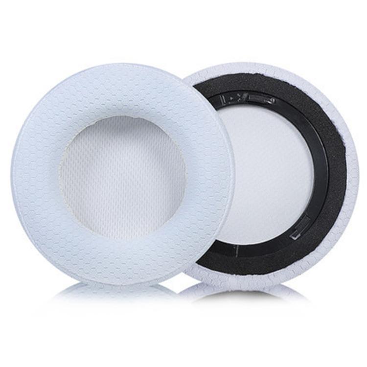 1 Pair Mesh Replacement Earpads For Corsair Virtuoso RGB WIRELESS XT(White) - Earmuff & Pad by buy2fix | Online Shopping UK | buy2fix