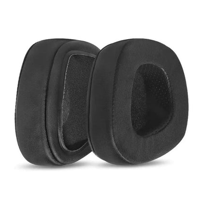 1 Pair Protein Leather and Ice Silk Cloth Cotton Replacement Earpads For Corsair VOID PRO RGB SE(Black) - Earmuff & Pad by buy2fix | Online Shopping UK | buy2fix