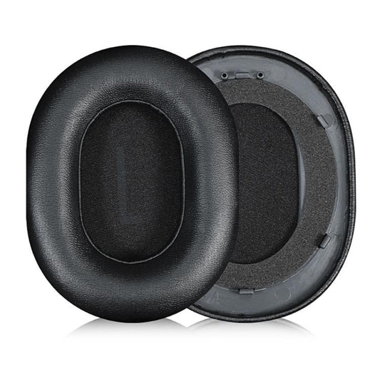 1 Pair Protein Leather Replacement Earpads For Baseus D05(Black) - Earmuff & Pad by buy2fix | Online Shopping UK | buy2fix