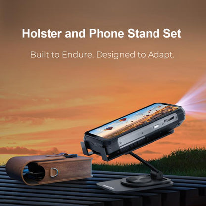 OUKITEL Portable Vertical Phone Waist Bag Desktop Metal Phone Holder Kit -  by OUKITEL | Online Shopping UK | buy2fix