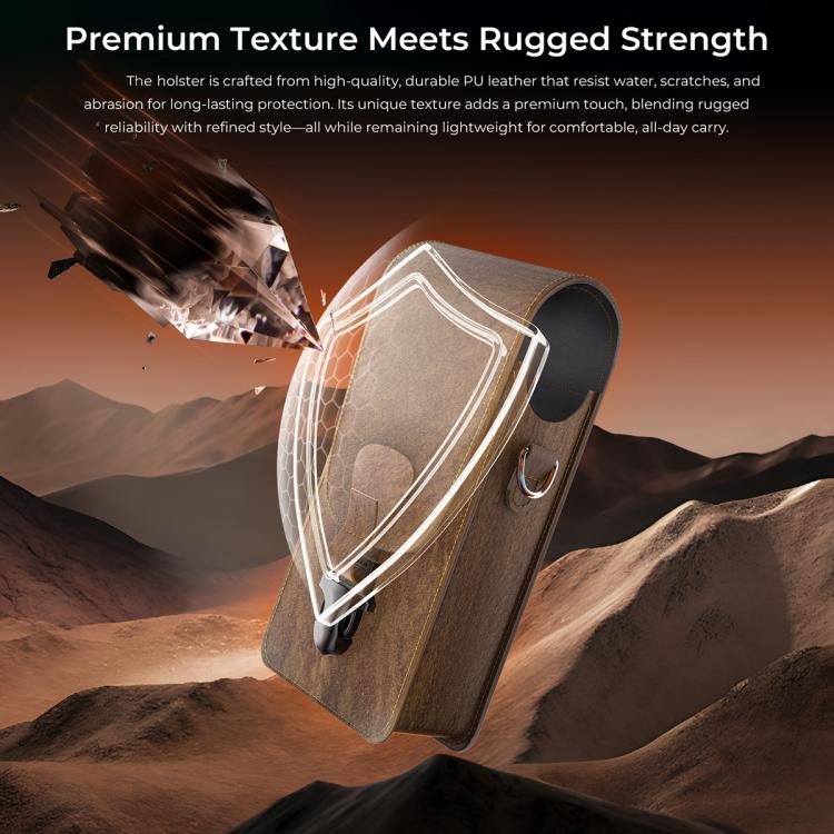 OUKITEL Portable Vertical Phone Waist Bag Desktop Metal Phone Holder Kit -  by OUKITEL | Online Shopping UK | buy2fix