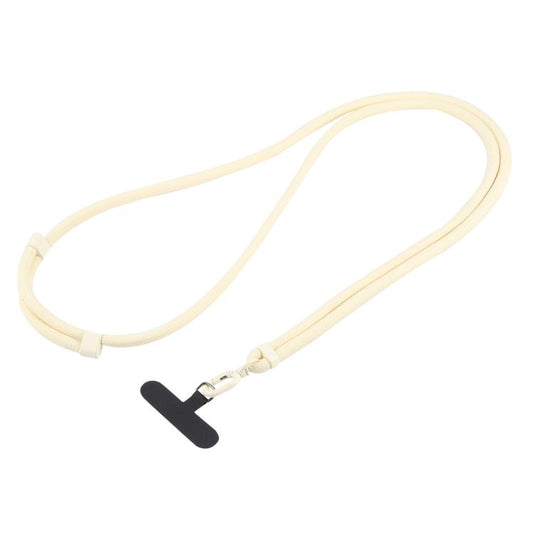 Universal Colorful Buckle Adjustable Mobile Phone Anti-lost Crossbody Lanyard(Beige) - Lanyards & Wrist Straps by buy2fix | Online Shopping UK | buy2fix