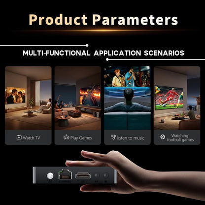 X88 mini 14 TV Android 14 Smart HD TV Box, RK3518 Quad-Core 64bit Cortex-A53, Memory:2GB+16GB(UK Plug) - Others by buy2fix | Online Shopping UK | buy2fix