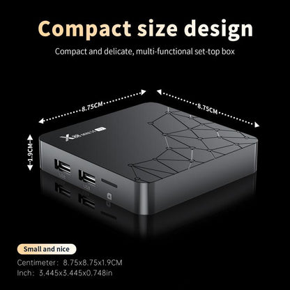 X88 mini 14 TV Android 14 Smart HD TV Box, RK3518 Quad-Core 64bit Cortex-A53, Memory:2GB+16GB(UK Plug) - Others by buy2fix | Online Shopping UK | buy2fix