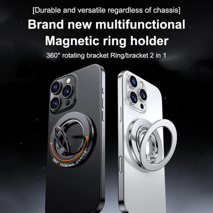 Multifunctional 360 Degree Rotating Magnetic Ring Phone Holder(Gold) - Ring Holder by buy2fix | Online Shopping UK | buy2fix