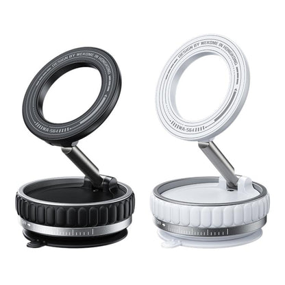 WK WA-S64 K-Captain Lynjia MagSafe Magnetic Rotating Foldable Car Phone Holder(White) - Universal Car Holders by WK | Online Shopping UK | buy2fix