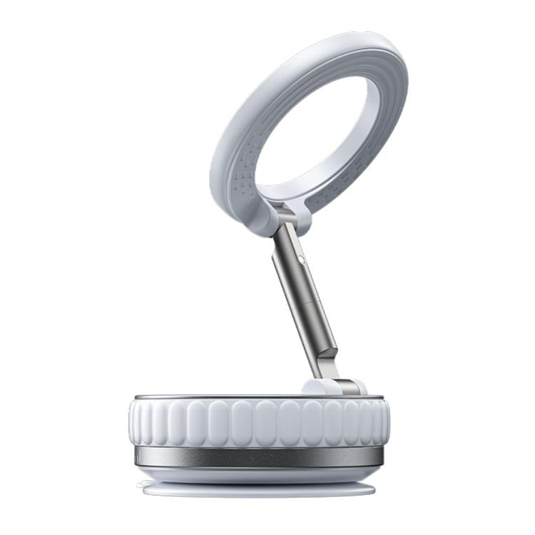 WK WA-S64 K-Captain Lynjia MagSafe Magnetic Rotating Foldable Car Phone Holder(White) - Universal Car Holders by WK | Online Shopping UK | buy2fix