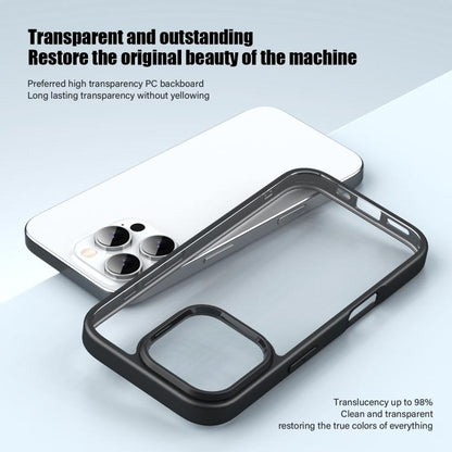 For iPhone 16 Plus iPAKY Bright Color Series Shockproof PC+TPU Phone Case(Grey) - iPhone 16 Plus Cases by iPAKY | Online Shopping UK | buy2fix