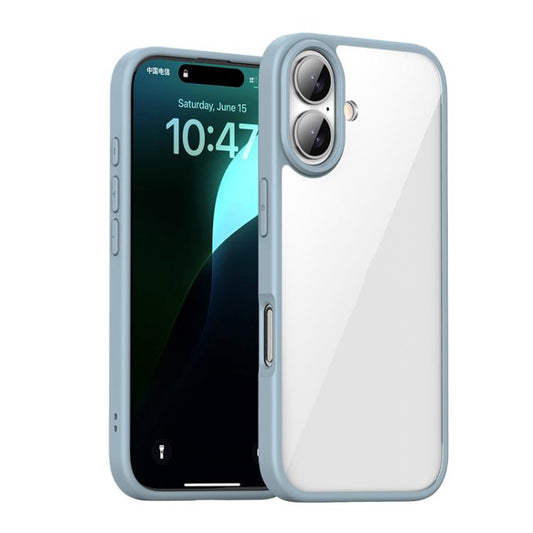 For iPhone 16 Plus iPAKY Bright Color Series Shockproof PC+TPU Phone Case(Green) - iPhone 16 Plus Cases by iPAKY | Online Shopping UK | buy2fix