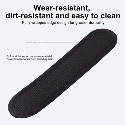 Neoprene Zipper Headband Protective Cover For BOSE QC25 / QC15 / QC35 II, Model:Small-Black Grey - Earmuff & Pad by buy2fix | Online Shopping UK | buy2fix