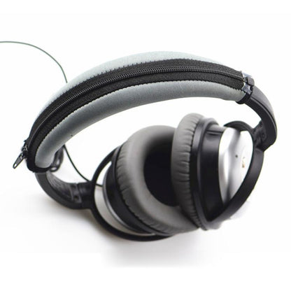 Neoprene Zipper Headband Protective Cover For BOSE QC2 / QC15 / AE2 / AE2W(Black) - Earmuff & Pad by buy2fix | Online Shopping UK | buy2fix