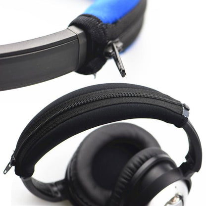 Neoprene Zipper Headband Protective Cover For BOSE QC2 / QC15 / AE2 / AE2W(Black) - Earmuff & Pad by buy2fix | Online Shopping UK | buy2fix