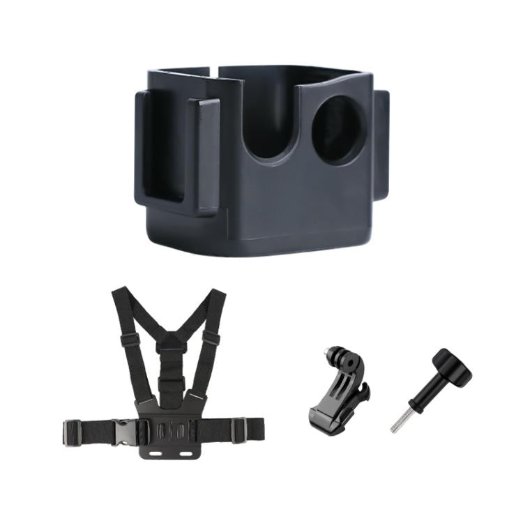 For DJI Osmo Pocket 3 Adapter Expansion Bracket Frame with Chest Strap - Mount & Holder by buy2fix | Online Shopping UK | buy2fix