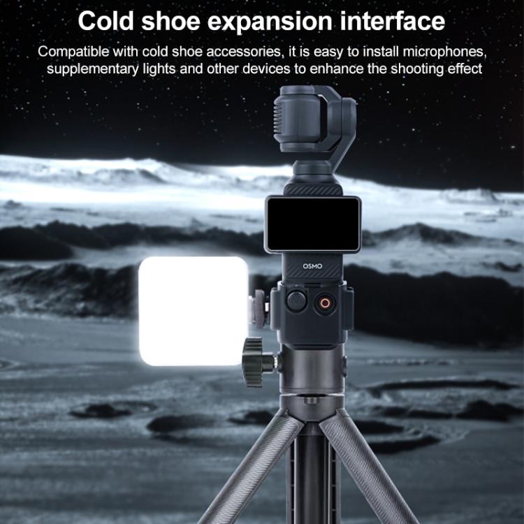 For DJI Osmo Pocket 3 Adapter Expansion Bracket Frame with Backpack Clip - Mount & Holder by buy2fix | Online Shopping UK | buy2fix