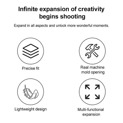 For DJI Osmo Pocket 3 Adapter Expansion Bracket Frame with Screw - Mount & Holder by buy2fix | Online Shopping UK | buy2fix