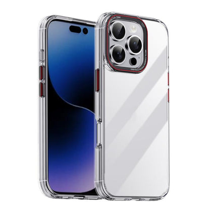 For iPhone 16 Pro Max iPAKY MG Series Transparent PC+TPU Phone Case(Transparent) - iPhone 16 Pro Max Cases by iPAKY | Online Shopping UK | buy2fix