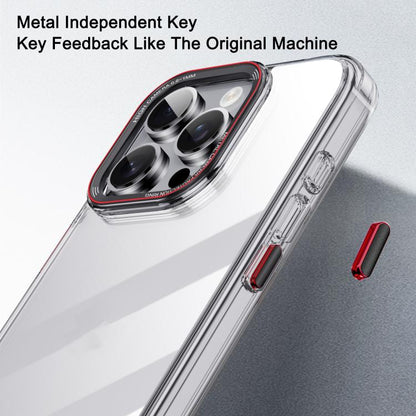 For iPhone 16 Pro Max iPAKY MG Series Transparent PC+TPU Phone Case(Transparent) - iPhone 16 Pro Max Cases by iPAKY | Online Shopping UK | buy2fix