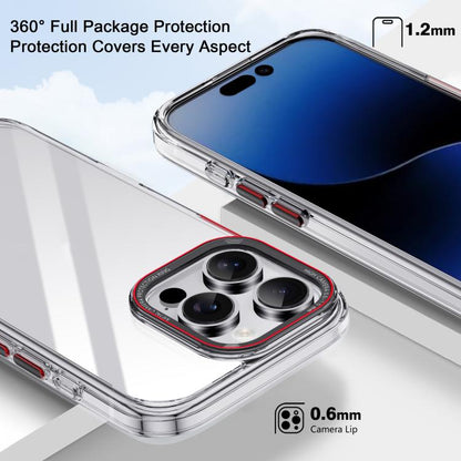 For iPhone 16 Plus iPAKY MG Series Transparent PC+TPU Phone Case(Transparent Green) - iPhone 16 Plus Cases by iPAKY | Online Shopping UK | buy2fix