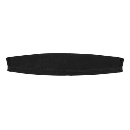 Elastic Cotton Cloth Headband Protective Cover, Size:Curved 22.5x13x10cm(Black) - Earmuff & Pad by buy2fix | Online Shopping UK | buy2fix