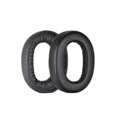 1 Pair Protein Leather Earpads For Jabra Elite 85H(Black) - Earmuff & Pad by buy2fix | Online Shopping UK | buy2fix