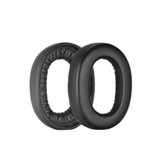1 Pair Protein Leather Earpads For Jabra Elite 85H(Black)