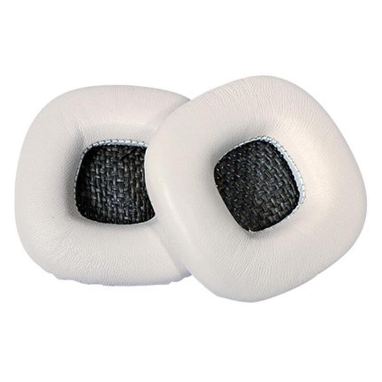 2pcs Sponge Earmuffs Replacement Earpads For Marshall Major II, Model:White Lambskin - Earmuff & Pad by buy2fix | Online Shopping UK | buy2fix
