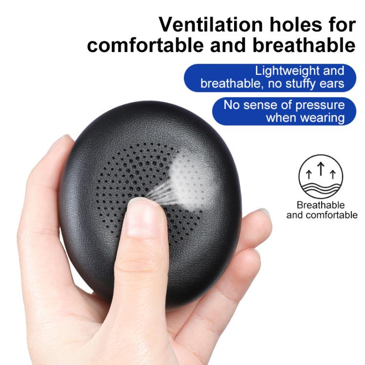 1 Pair Protein Leather Earpads For Jabra Evolve2 65 / Evolve2 40 SE / Elite 45H(Gold) - Earmuff & Pad by buy2fix | Online Shopping UK | buy2fix