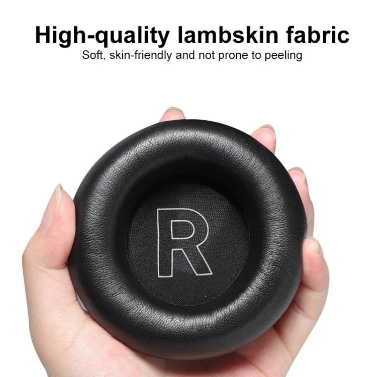 1 Pair Lambskin Replacement Earpads For B&O BeoPlay H9 3rd Gen(Black) - Earmuff & Pad by buy2fix | Online Shopping UK | buy2fix