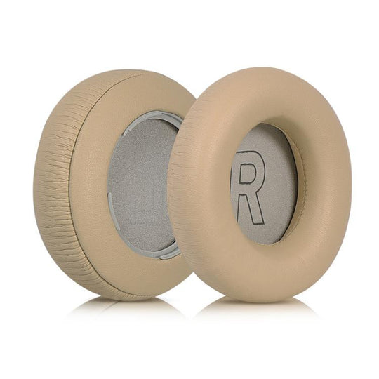 1 Pair Protein Leather Replacement Earpads For B&O BeoPlay H9 3rd Gen(Khaki)
