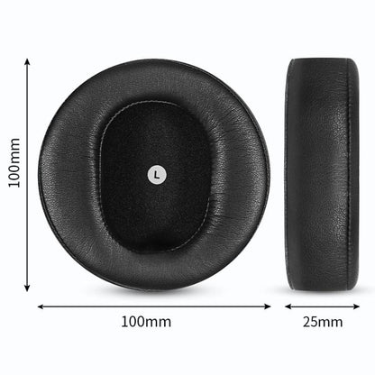 1 Pair Sponge Earmuffs Replacement Earpads For Audeze Maxwell, Model:Protein Leather(Black) - Earmuff & Pad by buy2fix | Online Shopping UK | buy2fix
