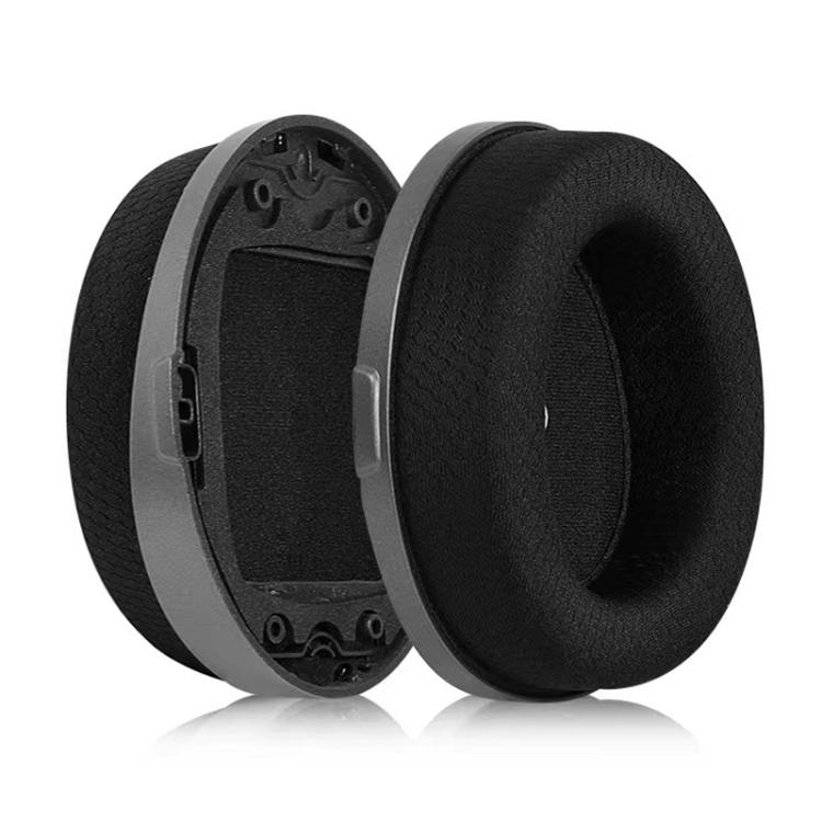 1 Pair Sponge Earmuffs Replacement Earpads For Audeze Mobius, Model:Mesh Cloth with Clip(Black) - Earmuff & Pad by buy2fix | Online Shopping UK | buy2fix