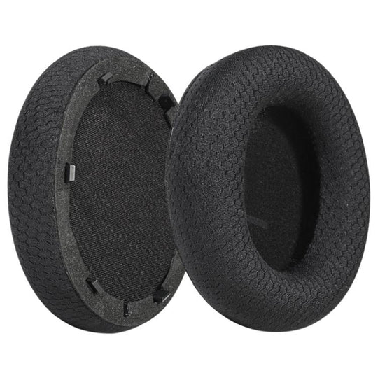 For Anker SpaceOne/S1 2pcs Football Net Snap-on Type Earphone Covers(Black)