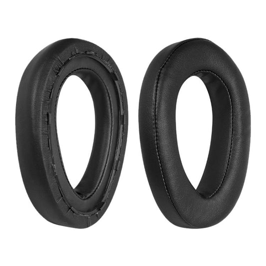 1 Pair Protein Leather Replacement Earpads For HIFIMAN EDITION X / XS / ANANDA / HE1000SE / ARYA(Black) - Earmuff & Pad by buy2fix | Online Shopping UK | buy2fix