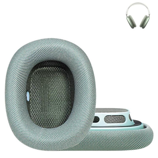 For Apple AirPods Max 2pcs Roller Cloth Magnetic Earphone Covers(Green)
