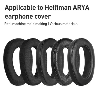 1 Pair Lambskin Replacement Earpads For HIFIMAN EDITION X / XS / ANANDA / HE1000SE / ARYA(Black) - Earmuff & Pad by buy2fix | Online Shopping UK | buy2fix