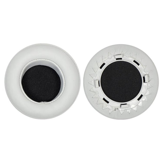 For Motorola Moto Pulse Escape 2pcs Protein Leather Snap-on Type Earphone Covers(Light gray) - Earmuff & Pad by buy2fix | Online Shopping UK | buy2fix