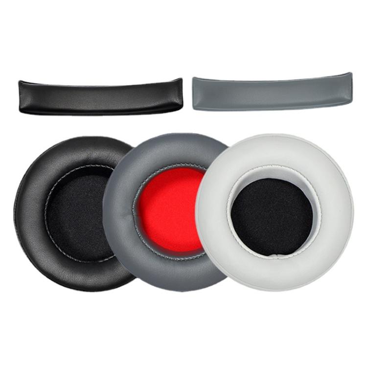 For Motorola Moto Pulse Escape Protein Leather Headbeam Protective Cover(Titanium Gray) - Earmuff & Pad by buy2fix | Online Shopping UK | buy2fix