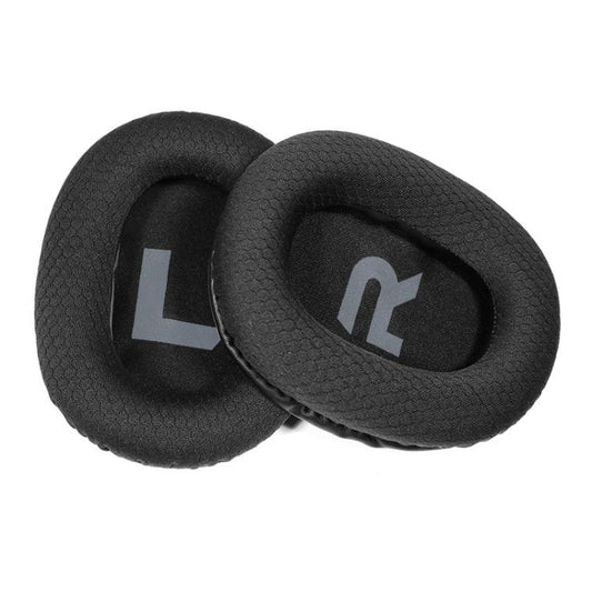 1 Pair Printing Insert Earpads For Somic G936N / G936, Material:Football Net Fabric(Black) - Earmuff & Pad by buy2fix | Online Shopping UK | buy2fix