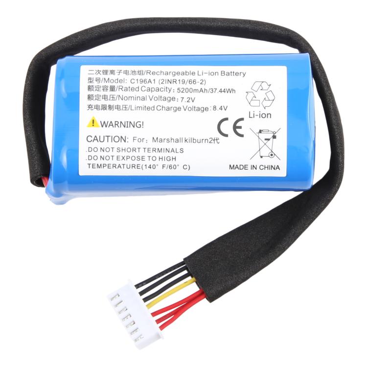 For Marshall Kilburn II C196A1 (2INR19/66-2) 5200mAh Battery - Others by buy2fix | Online Shopping UK | buy2fix