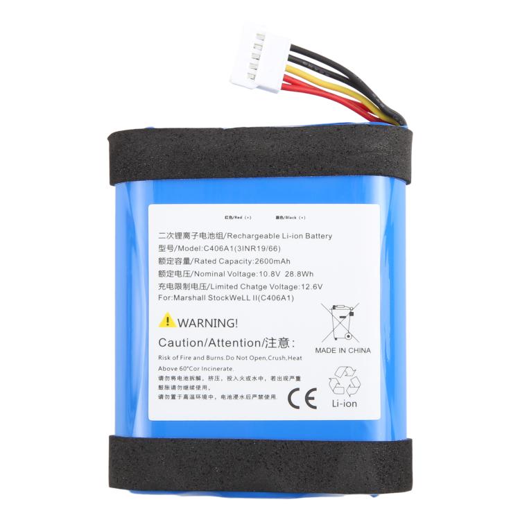 For Marshall Stockwell II C406A1 2600mAh Battery - Others by buy2fix | Online Shopping UK | buy2fix