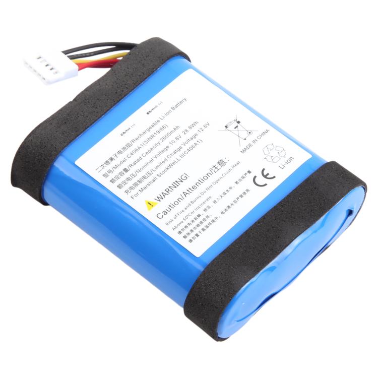 For Marshall Stockwell II C406A1 2600mAh Battery - Others by buy2fix | Online Shopping UK | buy2fix