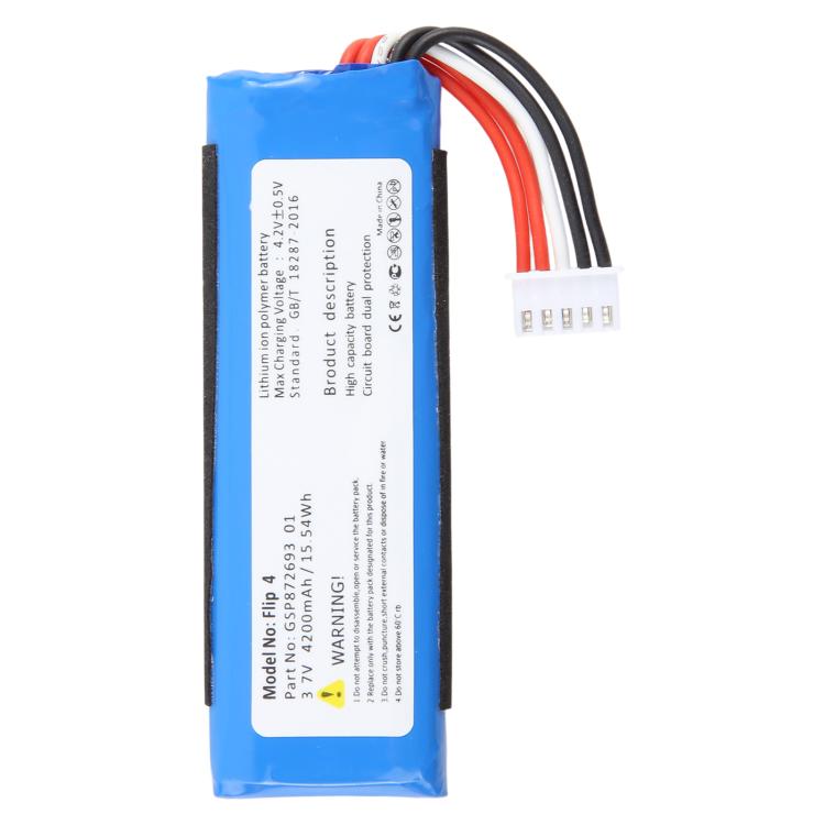 For JBL Flip 4 / Flip 4 Special Edition GSP87269301 4200mAh Battery - Others by buy2fix | Online Shopping UK | buy2fix