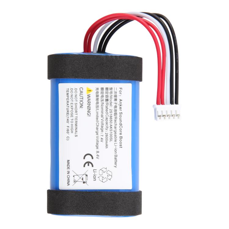 For Anker SoundCore Boost 2S18650 AKS100SL 2600mAh Battery - Others by buy2fix | Online Shopping UK | buy2fix