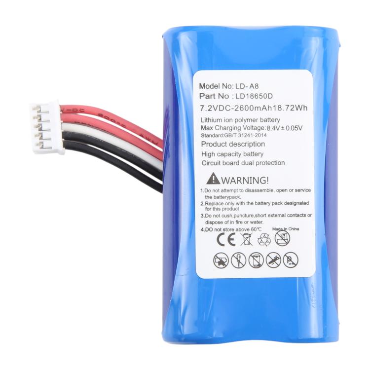 For Landi A8 E350 / E550 LD-A8 LD18650D 2600mAh Battery - Others by buy2fix | Online Shopping UK | buy2fix