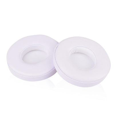 1 Pair Lambskin Replacement Earpads For Beats Solo3 / Solo2(White) - Earmuff & Pad by buy2fix | Online Shopping UK | buy2fix